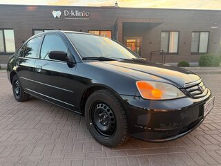 2001 Honda Civic VII, чёрный, 299000 рублей, вид 5