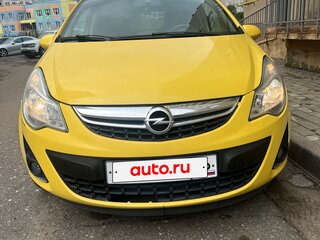 2011 Opel Corsa D Рестайлинг II, жёлтый, 520000 рублей, вид 2