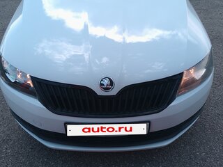 2017 Skoda Rapid I Рестайлинг, белый, 930000 рублей, вид 4