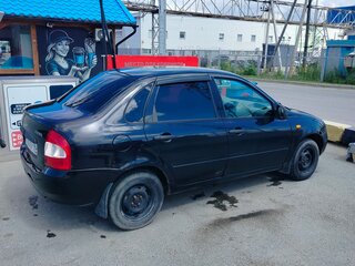2011 Lada (ВАЗ) Kalina I, чёрный, 245000 рублей, вид 2
