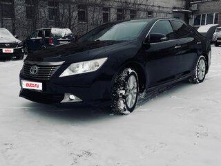 2012 Toyota Camry VII (XV50), чёрный, 1890000 рублей, вид 1