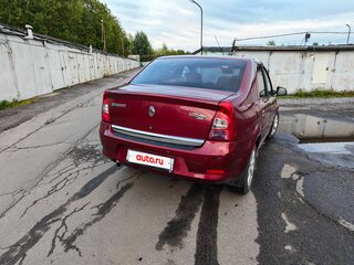 2011 Renault Logan I Рестайлинг, красный, 390000 рублей, вид 2