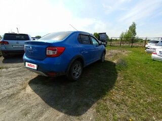 2021 Renault Logan Stepway II Рестайлинг, синий, 1074000 рублей, вид 4