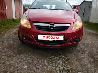 2007 Opel Corsa D, красный, 375000 рублей, вид 2