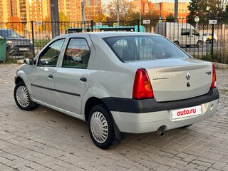 2009 Renault Logan I, серый, 230000 рублей, вид 4