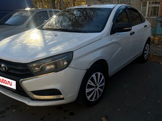 2016 Lada (ВАЗ) Vesta I, белый, 535000 рублей, вид 1
