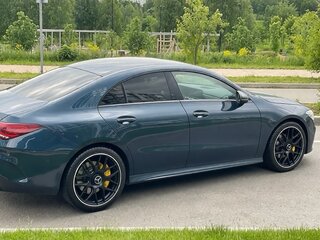 2021 Mercedes-Benz CLA 200 II (C118, X118), синий, 3550000 рублей, вид 3
