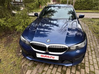 2019 BMW 3 серии 318d VII (G2x), синий, 2850000 рублей, вид 2