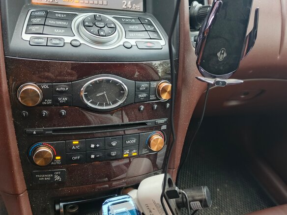 2008 Infiniti EX EX35 5-speed I (J50), серый, 1100000 рублей - вид 11