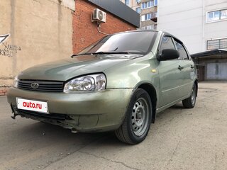 2010 Lada (ВАЗ) Kalina I, зелёный, 170000 рублей, вид 1