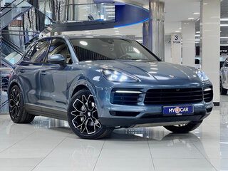 2018 Porsche Cayenne III, голубой, 4498000 рублей, вид 3