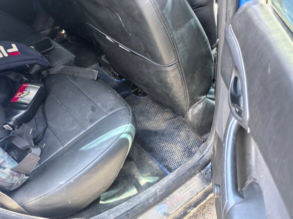 2003 Ford Focus I Рестайлинг, голубой, 115000 рублей - вид 9