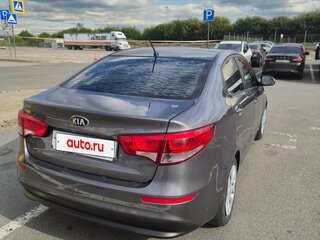 2016 Kia Rio III Рестайлинг, серый, 739000 рублей, вид 4