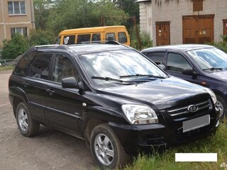 2006 Kia Sportage II, чёрный, 690000 рублей, вид 1