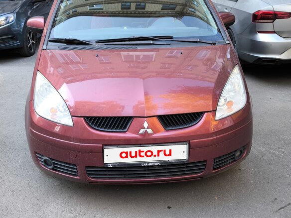 2007 Mitsubishi Colt VI (Z20/Z30), пурпурный, 650000 рублей - вид 1