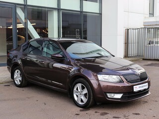2016 Skoda Octavia III (A7), коричневый, 1557000 рублей, вид 3