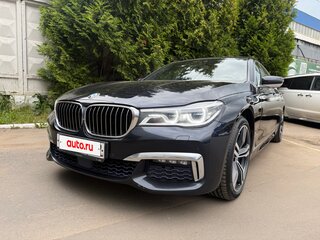 2017 BMW 7 серии Long 750Li xDrive VI (G11/G12), чёрный, 4300000 рублей, вид 2