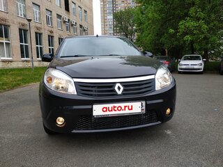 2013 Renault Sandero I, чёрный, 610000 рублей, вид 5