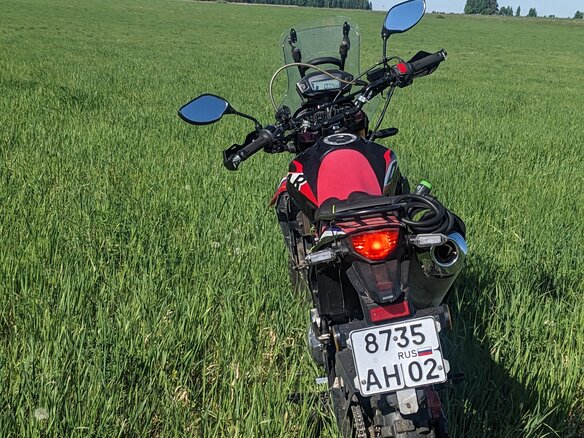 2020 Motoland Dakar ST, красный, 105000 рублей - вид 10