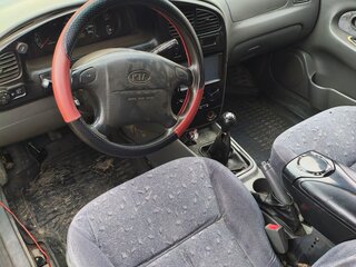 2006 Kia Spectra I Рестайлинг 2, пурпурный, 190000 рублей, вид 1