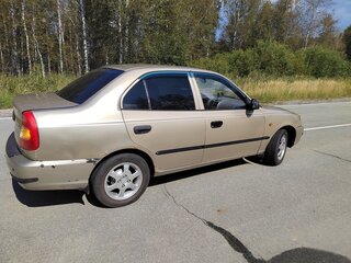 2004 Hyundai Accent ТагАЗ II, бежевый, 250000 рублей, вид 5