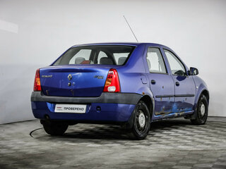 2007 Renault Logan I, синий, 150000 рублей, вид 5