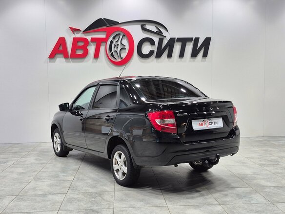 2024 Lada (ВАЗ) Granta I Рестайлинг, чёрный - вид 5