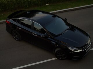 2019 Kia Optima IV Рестайлинг, чёрный, 1620000 рублей, вид 3