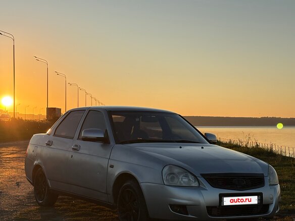 2009 Lada (ВАЗ) Priora I, серый, 280000 рублей - вид 4