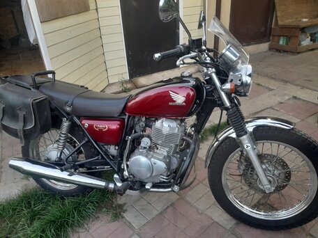 2007 Honda CB 400F, красный, 400000 рублей, вид 1