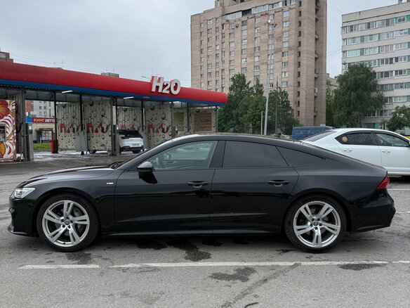 2019 Audi A7 45 TDI II (4K), чёрный, 4500000 рублей - вид 10