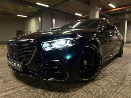 2026 Mercedes-Benz S-Класс 580 Long 4MATIC VII (W223) Рестайлинг, чёрный, 30500000 рублей, вид 1