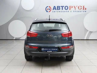 2014 Kia Sportage III Рестайлинг, синий, 1299000 рублей, вид 4
