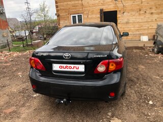 2007 Toyota Corolla X (E140, E150), чёрный, 670000 рублей, вид 2