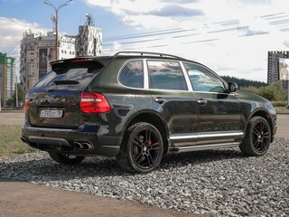 2008 Porsche Cayenne Turbo I Рестайлинг (957), чёрный, 969000 рублей, вид 5