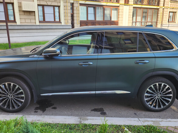 2024 Geely Monjaro (Xingyue L) I Рестайлинг (China Market), зелёный - вид 2
