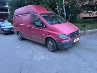 2005 Mercedes-Benz Vito II (W639), красный, 475000 рублей, вид 2