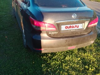 2014 Nissan Almera III (G15), чёрный, 510000 рублей, вид 2