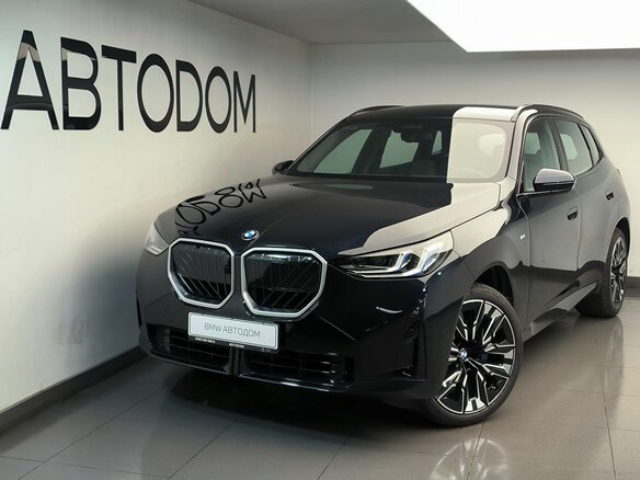 2025 BMW X3 Long 30L xDrive IV (G45/G48), чёрный, 7500000 рублей