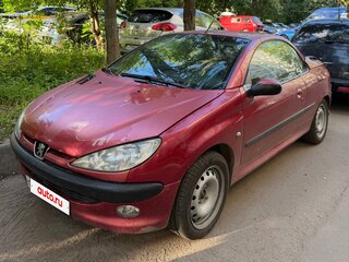 2001 Peugeot 206, красный, 310000 рублей, вид 1