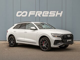 2021 Audi Q8 55 TFSI I (4M), белый, 7625000 рублей, вид 1