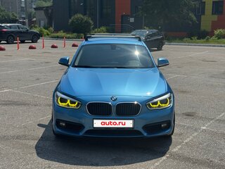 2017 BMW 1 серии 118i II (F20/F21) Рестайлинг, синий, 1725000 рублей, вид 2