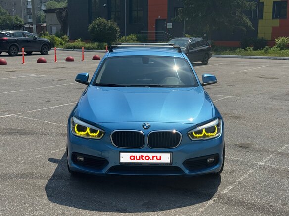 2017 BMW 1 серии 118i II (F20/F21) Рестайлинг, синий, 1725000 рублей - вид 1