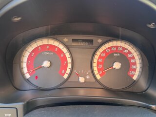 2009 Kia Rio II Рестайлинг, красный, 670000 рублей, вид 5