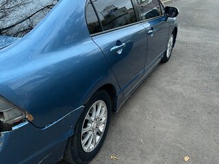 2009 Honda Civic VIII Рестайлинг, синий, 390000 рублей, вид 2