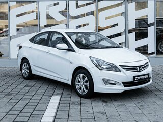 2015 Hyundai Solaris I Рестайлинг, белый, 899000 рублей, вид 1