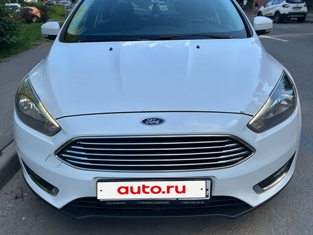 2016 Ford Focus III Рестайлинг, белый, 1050000 рублей, вид 1