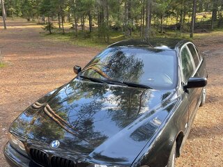 2003 BMW 5 серии 520i IV (E39) Рестайлинг, чёрный, 666666 рублей, вид 1