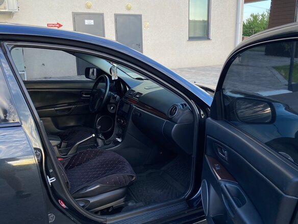 2007 Mazda 3 I (BK) Рестайлинг, чёрный, 670000 рублей - вид 16