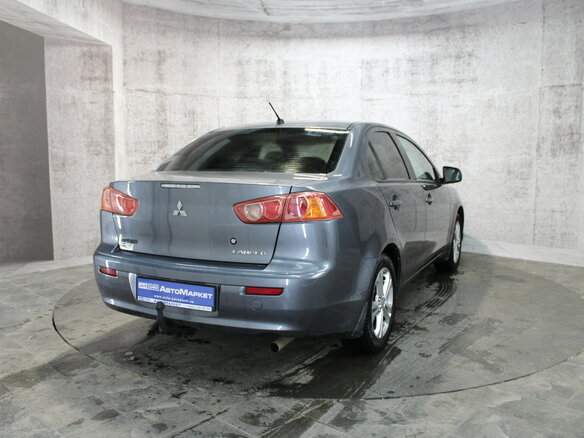 2008 Mitsubishi Lancer X, серый, 619000 рублей - вид 5
